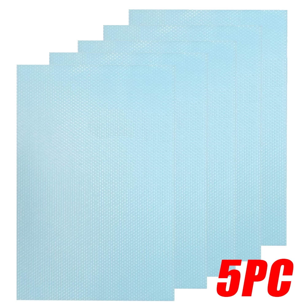 Refrigerator Liners for Shelves (5 Pack) Refrigerator Shelf Liners