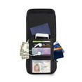 thumbnail image 3 of Secure Travel Neck Wallet Passport Holder Adjustable Strap For Men & Women 6*7.5in Moonlit Night with Pine Trees, 3 of 6