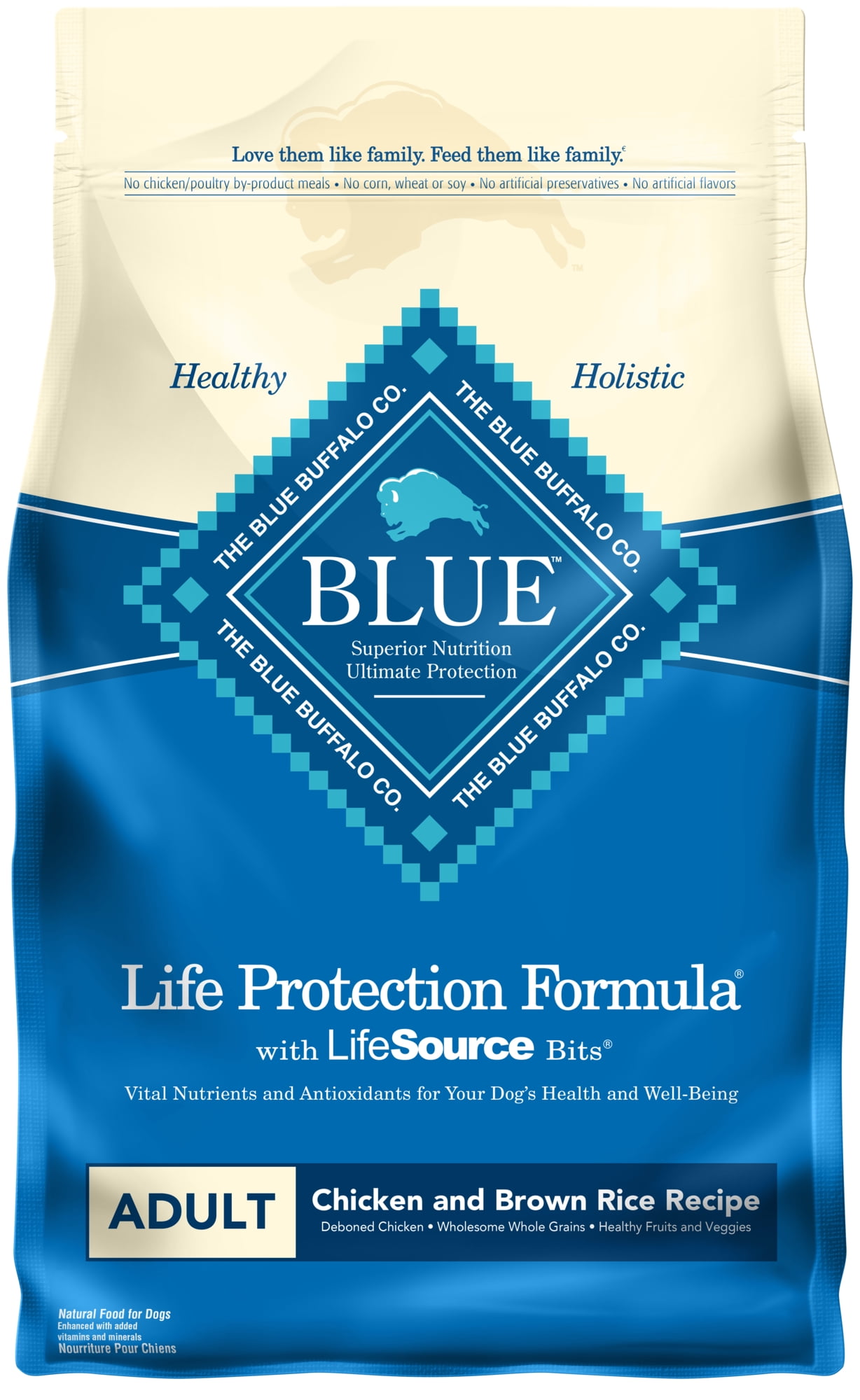 Blue Buffalo Life Protection Formula Natural Adult Dry Dog ...