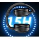 thumbnail image 5 of Auriculares inalámbricos para TV, Auriculares supraaurales, Auriculares inalámbricos estéreo de Alta fidelidad para TV, Ajustables, livianos y Recargables (Negro), 5 of 5