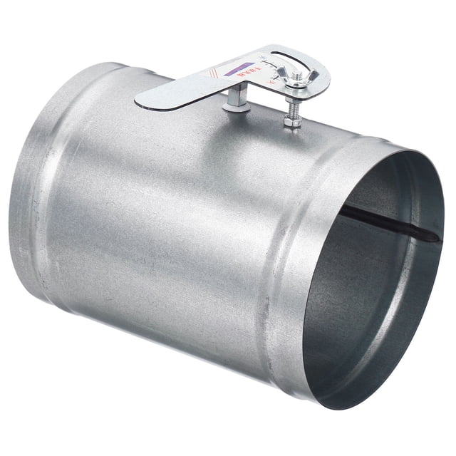 Uxcell 6" HVAC Duct Manual Volume Damper with Sleeve Adjustment Backdraft Damper