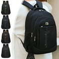 thumbnail image 6 of Backpack, School Bag, Large Capacity Student Travel Backpack for Men and Teens, Lightweight, Padded Shoulder Straps, Multiple Pockets, 6 of 6