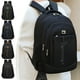 thumbnail image 1 of Mochila Bandolera de Gran Capacidad para Hombre | Mochila de Viaje para Portátil para Estudiantes de Secundaria | Material Plástico | Color Negro | 46 X 32 X 19 Cm | Peso: 400 G, 1 of 5