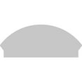 thumbnail image 5 of Ekena Millwork 36"W x 15-7/8"H x 2-3/4"P Segment Arch 4 Spoke Architectural Grade PVC Combination Pediment, 5 of 7