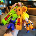 thumbnail image 2 of Bandai Anime Son Goku Kuririn Bobo Pilaf Chiaotzu Majin Buu llaveros Dragon Ball Z llavero accesorios decoración figura regalo, 2 of 5