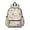 Hedgehog and Rose, variant on Hedgehog and Pumpkin White Pattern Backpack for School, Cute School Bag with Adjustable Shoulder Straps and Padded Back, 13.4"x11"x4.7"