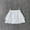 White, variant on OGLCCG Girl's Ruffle Short Pleated Mini Skirt Y2k Layered High Waist A Line Skirt Casual Cotton Uniforms School Flowy Skort 3-14 Years
