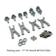 thumbnail image 5 of Accesorios RC Los autos de control remoto de control remoto de metal multicolor sin acumulación de reemplazo de herramientas de ajuste de vehículos para WLTOYS 44579 Color de titanio 1 set Inevent FN001583-02, 5 of 5