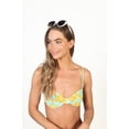 thumbnail image 2 of Ragstock Hibiscus Bikini Top, 2 of 4