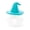 Cyan, variant on KGJQ Aquarium Floating Feeding Ring & Betta Cave, Fish Hammock & Hideaway, Bubble Nesting Rest Area, Multi-Functional Aquarium Decor for Shrimp, Small Fish