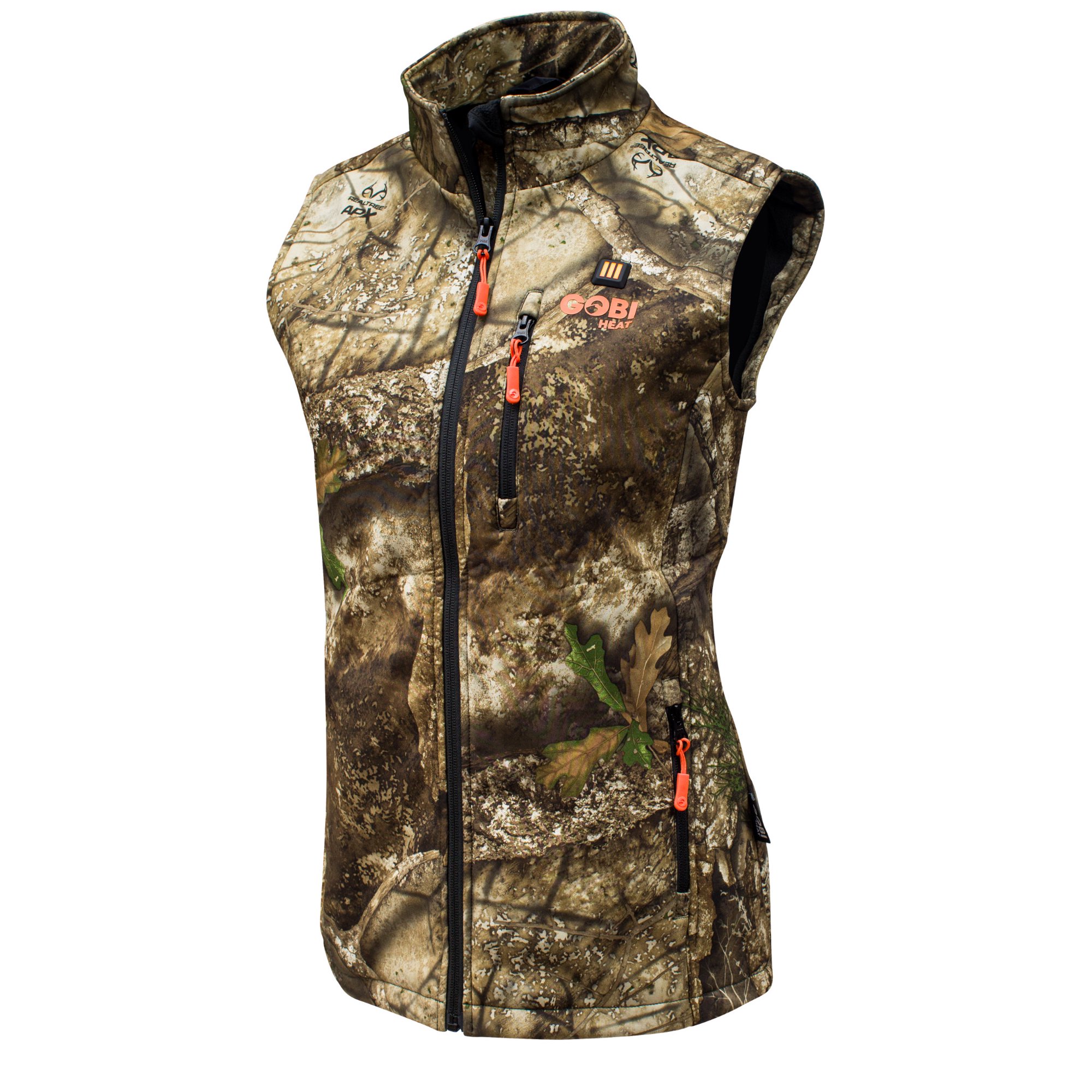 Colorado Women’s Heated Hunting Vest – Available in Mossy Oak® and Real Tree® by Gobi Heat