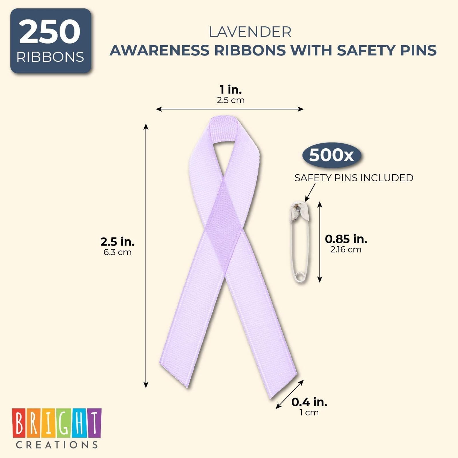 Lavender Ribbon Butterfly Pin | Purple | Cancer Awareness Pins by PinMart