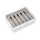 thumbnail image 1 of Jabonera de Baño esquí Organizador Doble Capa Acero Inoxidable Cerámica, 1 of 5