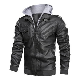 Chamarras de vinil para hombre sale