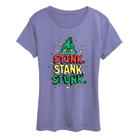 The Grinch - Stink, Stank, Stunk Women's Short Sleeve Graphic T-Shirt