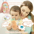 thumbnail image 3 of Kids Mobile Phone Toy, Electronic Learning Smartphone Toy, Interactive Educational Cell Phone Toys, 3 of 5