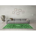thumbnail image 3 of Ahgly Company Indoor Rectangle Medallion Emerald Green Traditional Area Rugs, 8' x 12', 3 of 4