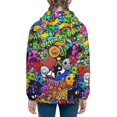 thumbnail image 4 of Geometry Dash Youth Hoodie Long Sleeve Pullover Casual Sweatshirt Hooded Boys Girls, 4 of 9