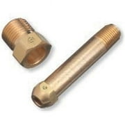 Western Enterprises Regulator Inlet Nut, Industrial Mixtures of Oxygen, Brass, CGA-296 - 1 EA (312-29-2)