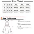 thumbnail image 3 of Leutsin Women Plus Size Flower Print Lrregular Skirt Three-Quarter Sleeve Dress Plus Size, 3 of 8