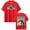 Rouge, variante sur T-Shirt de Tournée 2025 Lauren Spencer Smith - Col Rond Rétro Surdimensionné en Mélange de Coton Unisexe, TTTG, Bleu