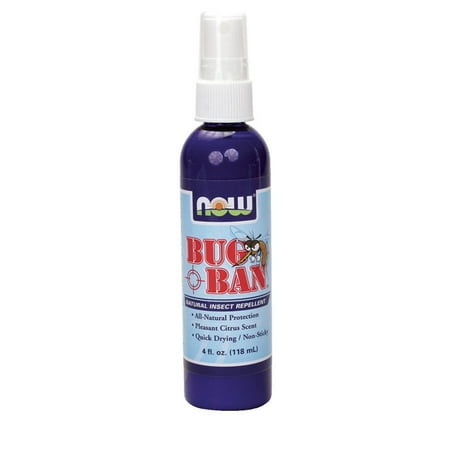 Bug Ban Now Foods 4 oz Spray