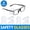 Eight white ones, variant on 4 Pairs Safety Glasses Side Shields, Slip on Side Shields, Fits Small to Medium to Eyeglasses (Medium)