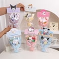 thumbnail image 2 of Sanrio Character Plush Bouquet,Cute Stuffed Animal Flower Bouquet for Valentine's Day,Birthday,Graduation,Gifts for Fans, 2 of 5