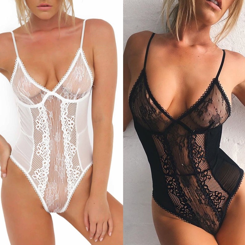 backless lace bodysuit