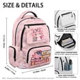 thumbnail image 7 of Jeiento Reading Axolotl School Backpack for Girls 8-12 17 Inch Large Capacity Just A Girl Who Loves Axolotls Backpack for Elementary School Casual Daypack, Travel Hiking, 7 of 7