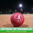 GoSports Official Kickball with Pump (2 Pack), 10"