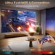thumbnail image 5 of Proyector FUDONI Electric Focus de alto brillo 1080P WiFi, 5 of 8