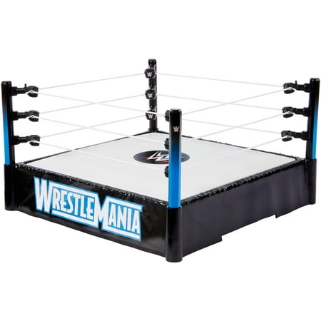 WWE Wrestlemania Ring with Pro-Tension Technology & Spring Loaded (Wwe Best Wrestlemania Matches)