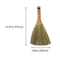2Pcs Small Handmade Brooms for Household Cleaning Tools