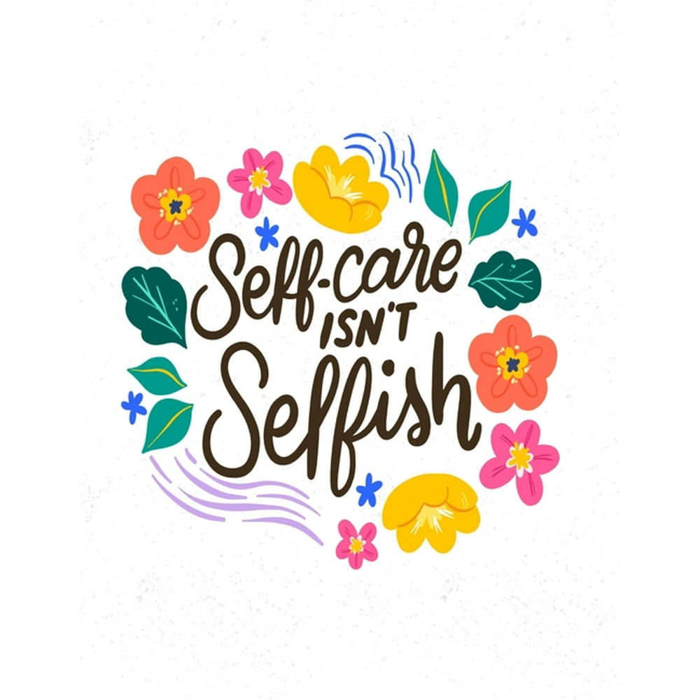 SelfCare Isn�t Selfish Cornell Notes Notebook