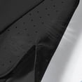 thumbnail image 4 of Cargo Shorts for Men Plus Size Elastic-Waist Drawstring Solid-Color Loose Casual Pocket Short Black XXXXL, 4 of 5