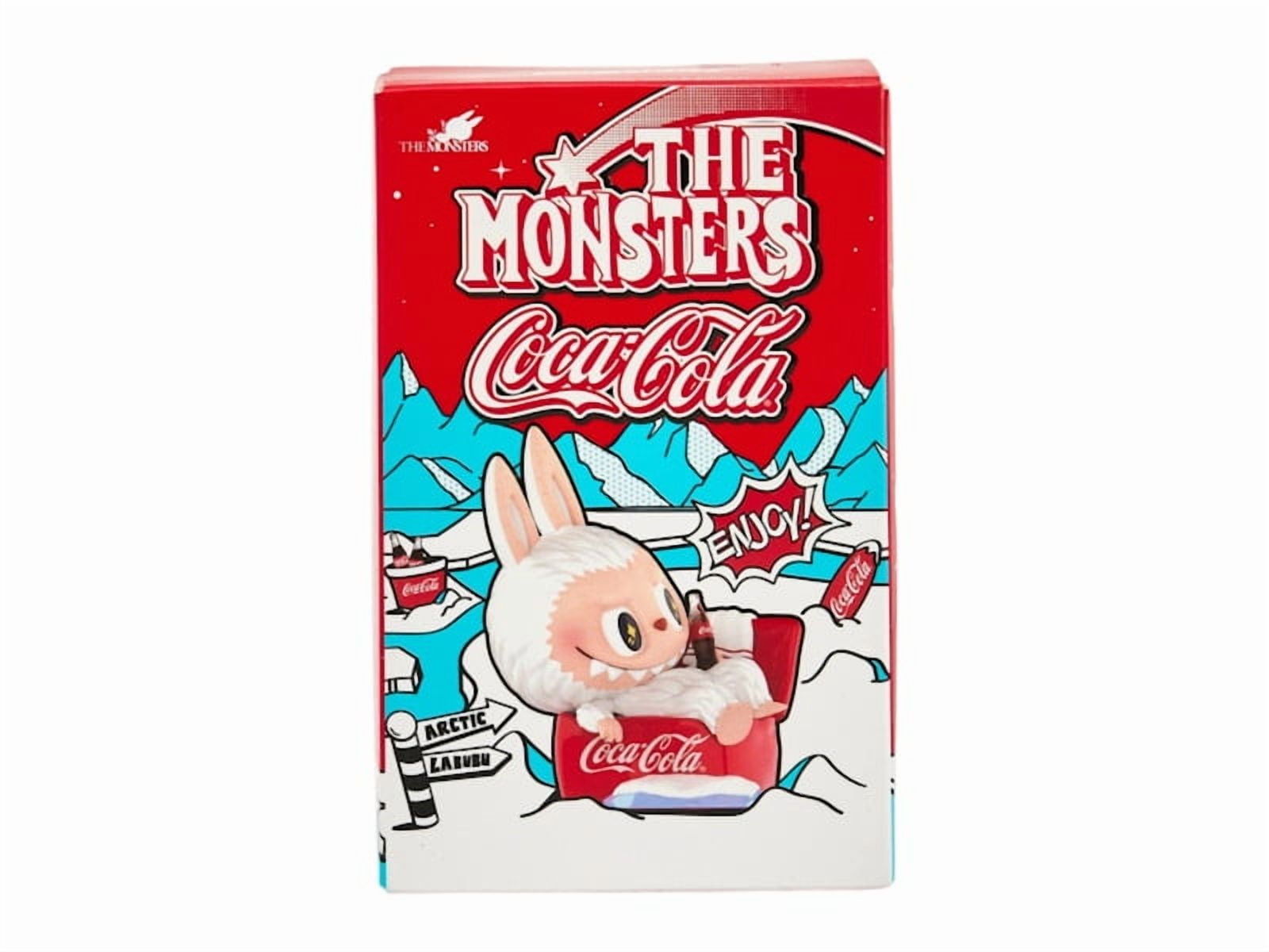 POP MART: THE MONSTERS Coca-Cola Vinyl Face - 1 Blind Box