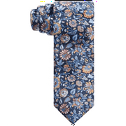 Tallia Men's Slim Floral Tie Blue Size Regular