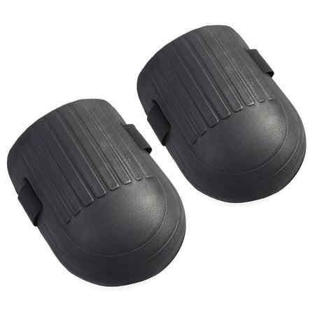 

1 Pair Gardening Protective Gear Knee Pads with Waterproof EVA Cushion Inner Liner (Black)