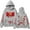 Gray, variant on XUANXIAOJIANG Hazbin Hotel Charlie Morningstar Hoodie Oversized Hoodie for Men/Women - Long Sleeves, Casual & Fashionable, Comfortable Fit, Daily Wea