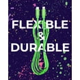 thumbnail image 5 of Liquipel Powertek USB C Lightning iPhone Charger Cable [MFI Certified], 6ft Fast Charging, Neon Party, 5 of 8