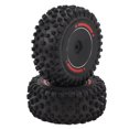 thumbnail image 1 of RC Car Rear Tire, High Compatibility Wear Proof Rubber  Grip RC Rear Tire  for Maintenance, 1 of 7