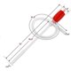thumbnail image 3 of Bomba de sifón manual para gasolina, combustible o agua para bombear y transferir líquido - Sifón grande para cortacésped, 3 of 5