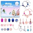 thumbnail image 1 of Calendario de Adviento de dibujos animados bonitos, cuenta regresiva de 24 días, regalo de Navidad, conjunto de pulsera con cuentas Diy creativo, caja de Navidad de ensueño, nuevos juguetes para niñas, 1 of 6