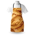 thumbnail image 4 of Peanut Butter Apron, Creamy Peanut Butter Classic American Breakfast Themed Healthy Food Design, Unisex Kitchen Bib with Adjustable Neck for Cooking Gardening, Adult Size, Pale Brown, by Ambesonne, 4 of 4