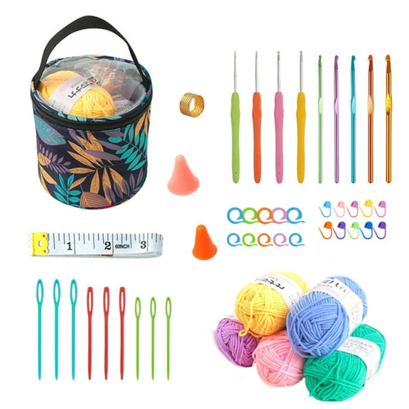 Beginner's Hand Knitting Set - The Perfect Gift for Friends and Family Crafting