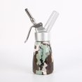 thumbnail image 1 of Dispositivo espumador con pistola para crema, 250 ml, de aluminio, con succión de botella de arcoíris, pistola decorativa, 1 of 5