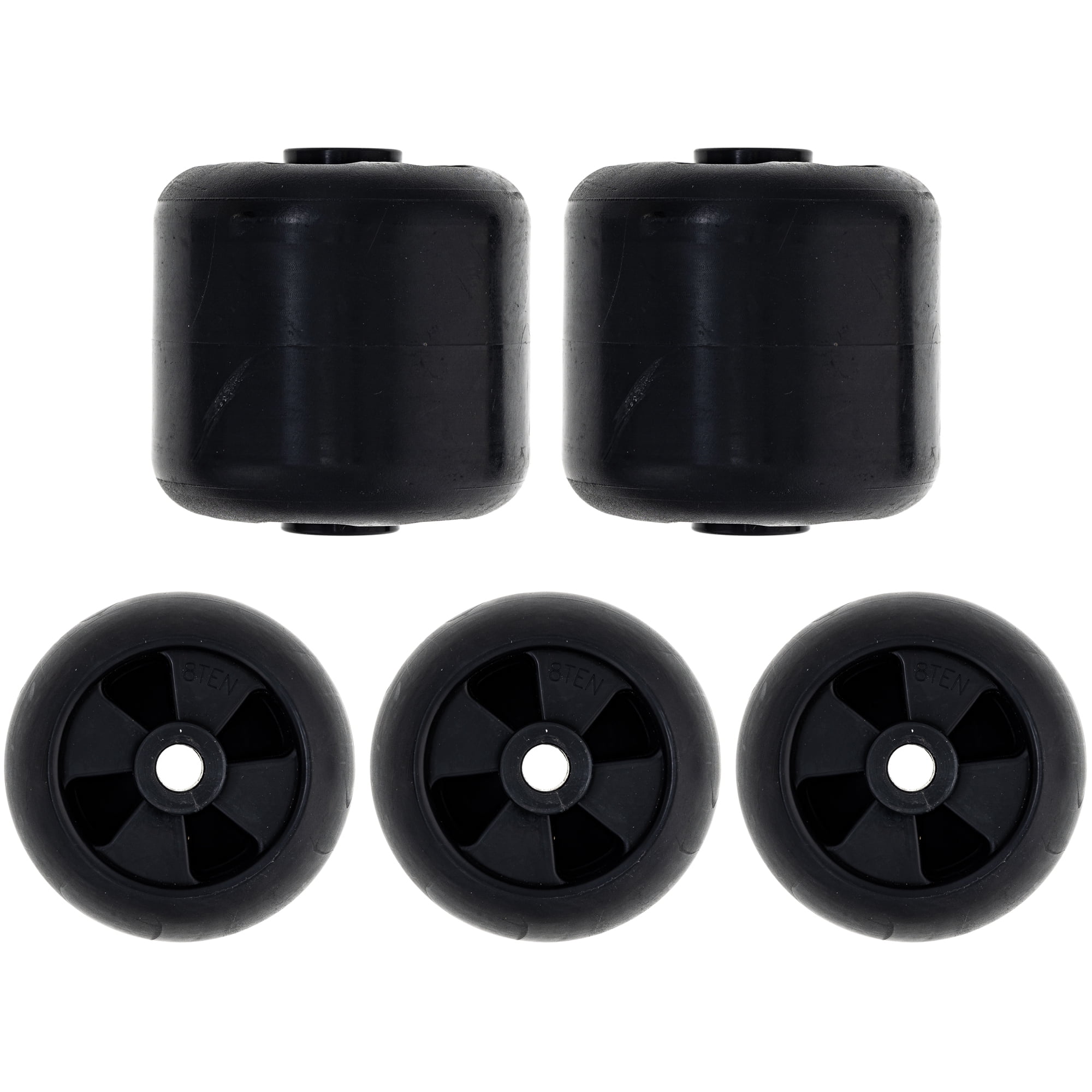 8TEN Deck Wheel Kit for John Deere 647 657 667 Quik Trak M115245