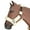 Natural, variant on Medium Hilason Comfort Fleece Nylon Horse Halter Mauve