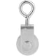 thumbnail image 1 of Polea giratoria de una sola polea de carga de 0,3 toneladas, rueda de elevación con rodillo para cable de acero (#01), 1 of 8